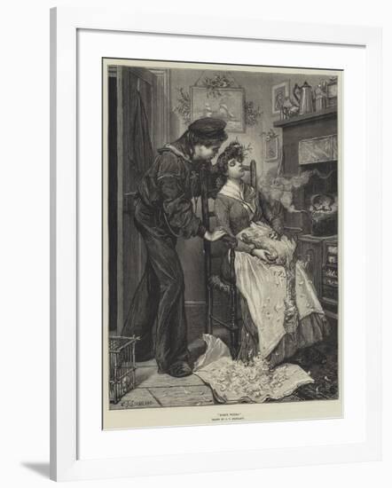 Forty Winks-Charles Joseph Staniland-Framed Giclee Print