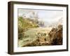 Fortyniners' Washing Gold from the Calaveres River, California, 1858-null-Framed Giclee Print