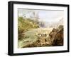 Fortyniners' Washing Gold from the Calaveres River, California, 1858-null-Framed Giclee Print