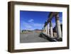 Forum and Vesuvius, Roman Ruins of Pompeii, UNESCO World Heritage Site, Campania, Italy, Europe-Eleanor Scriven-Framed Photographic Print