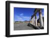 Forum and Vesuvius, Roman Ruins of Pompeii, UNESCO World Heritage Site, Campania, Italy, Europe-Eleanor Scriven-Framed Photographic Print