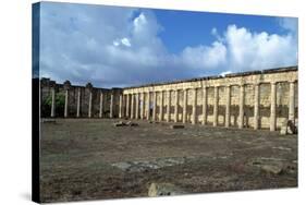 Forum, Cyrene, Libya-Vivienne Sharp-Stretched Canvas