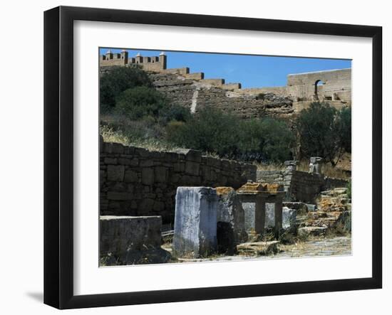 Forum of Ancient City of Sala, under Roman Empire from First Century BC-null-Framed Giclee Print