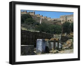 Forum of Ancient City of Sala, under Roman Empire from First Century BC-null-Framed Giclee Print