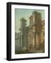 Forum of Nerva-Charles Louis Clerisseau-Framed Giclee Print