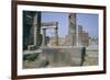 Forum, Pompeii, Campania, Italy-Walter Rawlings-Framed Photographic Print