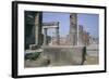 Forum, Pompeii, Campania, Italy-Walter Rawlings-Framed Photographic Print