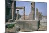 Forum, Pompeii, Campania, Italy-Walter Rawlings-Mounted Photographic Print