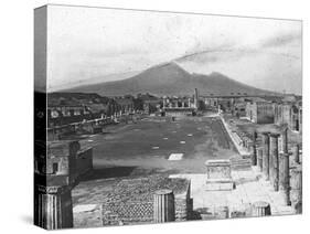 Forum, Pompeii, Italy, Late 19th or Early 20th Century-null-Stretched Canvas