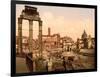 Forum Romano, Rome, Italy, c.1890-c.1900-null-Framed Giclee Print