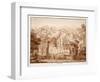 Forum Romanum, 1833-Agostino Tofanelli-Framed Giclee Print