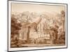 Forum Romanum, 1833-Agostino Tofanelli-Mounted Giclee Print