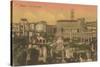 Forum Romanum, Rome. Postcard Sent in 1913-Italian Photographer-Stretched Canvas