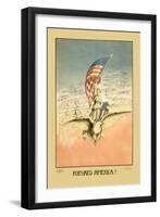 Forward America!-Carroll Kelly-Framed Art Print