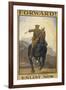 "Forward !" Forward To Victory. Enlist Now'. a Recruitment Poster Showing a British Cavalryman-null-Framed Giclee Print