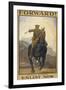 "Forward !" Forward To Victory. Enlist Now'. a Recruitment Poster Showing a British Cavalryman-null-Framed Giclee Print