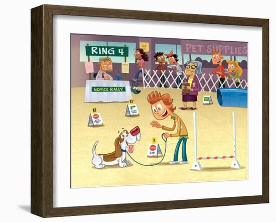 Forward - Jack & Jill-Gary LaCoste-Framed Giclee Print