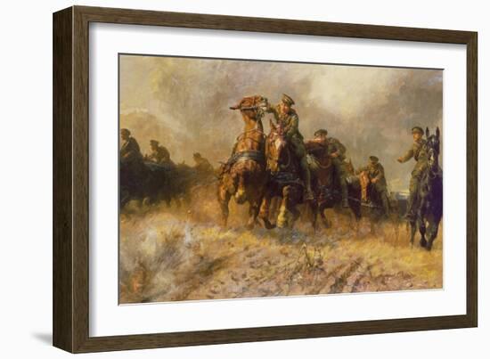 Forward the Guns!-Lucy Kemp-Welch-Framed Giclee Print