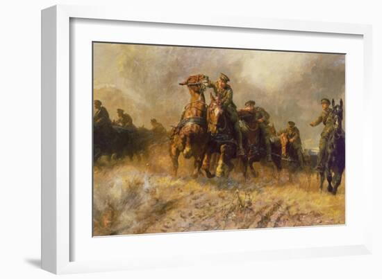 Forward the Guns!-Lucy Kemp-Welch-Framed Giclee Print