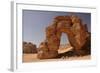 Forzhaga Natural Arch in Akakus Mountains, Sahara Desert, Libya, North Africa, Africa-Michal Szafarczyk-Framed Photographic Print