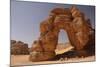 Forzhaga Natural Arch in Akakus Mountains, Sahara Desert, Libya, North Africa, Africa-Michal Szafarczyk-Mounted Photographic Print