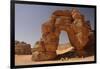 Forzhaga Natural Arch in Akakus Mountains, Sahara Desert, Libya, North Africa, Africa-Michal Szafarczyk-Framed Photographic Print