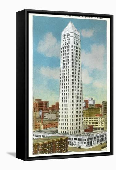 Foshay Tower, Minneapolis, Minnesota-null-Framed Stretched Canvas
