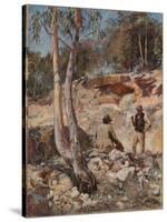 Fossickers, 1893-Walter Herbert Withers-Stretched Canvas