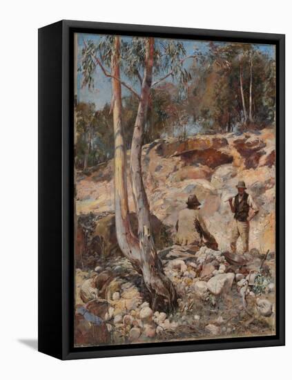 Fossickers, 1893-Walter Herbert Withers-Framed Stretched Canvas