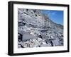 Fossil Bearing Lias Beds, Seven Rock Point, Jurassic Coast, Lyme Regis-Cyndy Black-Framed Photographic Print