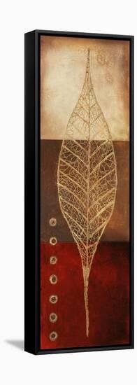 Fossil Leaves II-Patricia Pinto-Framed Stretched Canvas