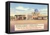Fossland's Service Station-null-Framed Stretched Canvas