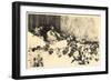 Foto Ak Prinz Luitpold Von Bayern Wittelsbach Aufgebahrt Mit Blumen-German photographer-Framed Photographic Print