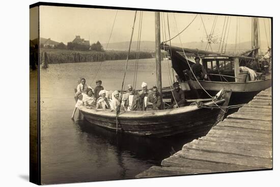 Foto Binz, Seefahrt Nach Schloß Granitz, Boot-null-Stretched Canvas