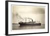 Foto Clan Line, Clan Urquhart, Steamer En Route-null-Framed Giclee Print