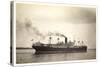 Foto Clan Line, Clan Urquhart, Steamer En Route-null-Stretched Canvas