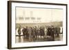 Foto Cuxhaven, Dampfschiff, Passagiere, Soldaten-null-Framed Giclee Print