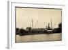Foto Dampfer in Einem Hafen, Köge Traevarefabrik-null-Framed Giclee Print