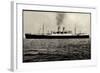Foto Dampfer New York Auf Hoher See, Hapag-null-Framed Giclee Print