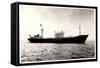 Foto Dampfschiff Der Insco Lines Auf Offener See-null-Framed Stretched Canvas