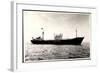 Foto Dampfschiff Der Insco Lines Auf Offener See-null-Framed Giclee Print