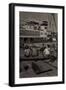 Foto Dampfschiff Im Hafen, Hafenarbeiter, Afrika-null-Framed Giclee Print