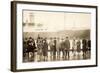 Foto Dampfschiff, Passagiere Im Hafen, Gruppenfoto-null-Framed Giclee Print