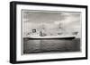 Foto Dampfschiff Venimos Auf Offener See in Fahrt-null-Framed Giclee Print