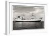 Foto Dampfschiff Venimos Auf Offener See in Fahrt-null-Framed Giclee Print