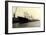 Foto Dampfschiff Wiesbaden Im Hafen, Dockkräne-null-Framed Giclee Print