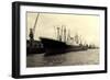 Foto Dampfschiff Wiesbaden Im Hafen, Dockkräne-null-Framed Giclee Print