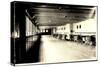 Foto Hapag, Dampfer Albert Ballin, Promenadendeck-null-Stretched Canvas