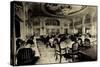 Foto Hapag, Dampfer New York, Speisesaal, 1 Klasse-null-Stretched Canvas