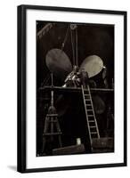 Foto Hapag, Dampfer Westphalia, Werft, Antriebsschraube-null-Framed Giclee Print